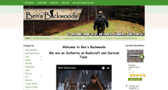 Desktop Screenshot of bensbackwoods.com